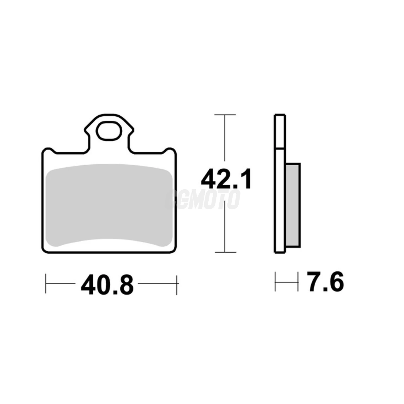 PLAQUETTES de FREIN BRAKING 949CM44