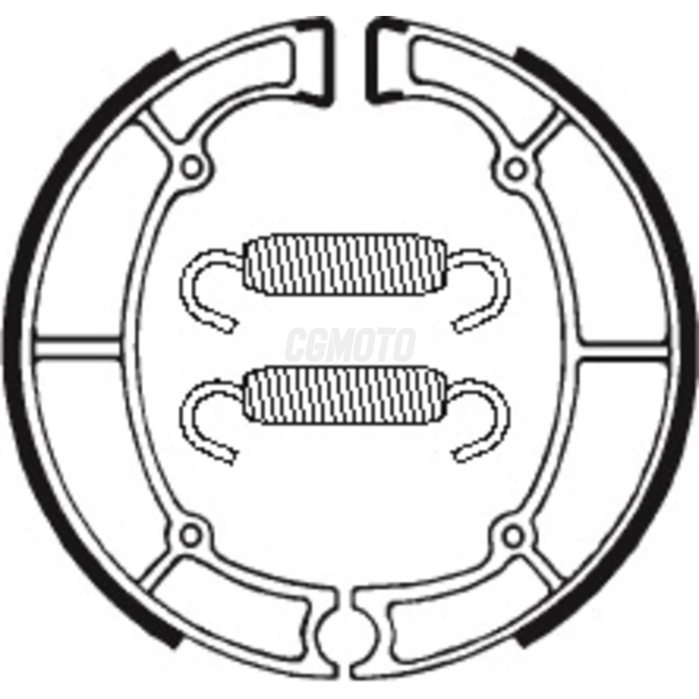 Machoires de frein Bendix BA060 Organique