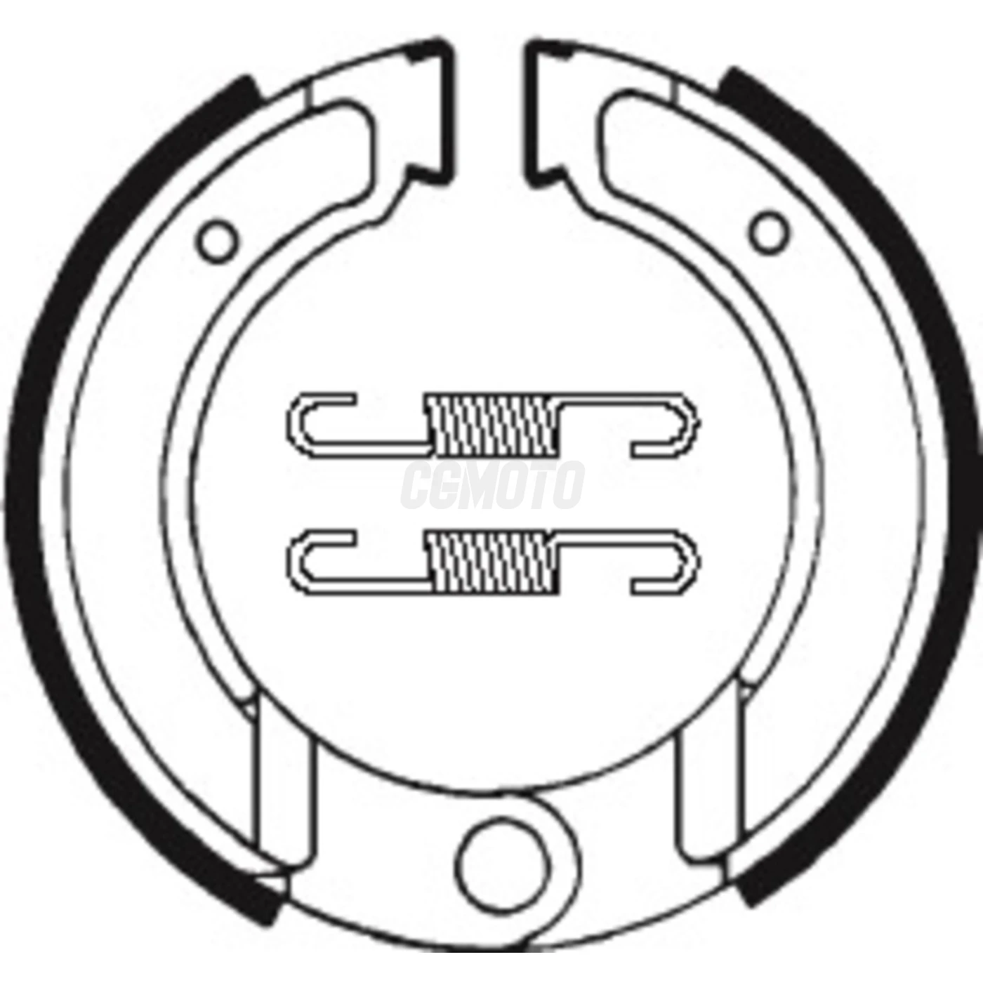 Machoires de frein Bendix BA120 Organique