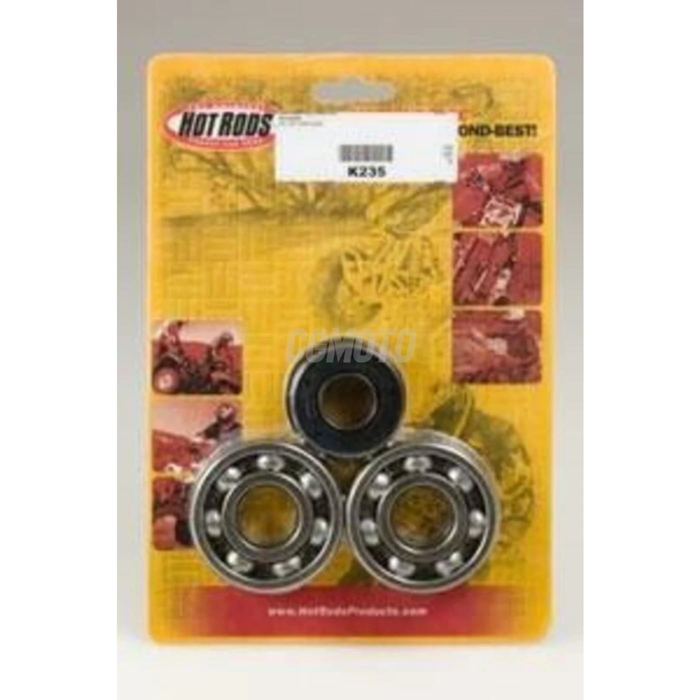 Kit roulements et spys de Vilebrequin pour KX125 88-05