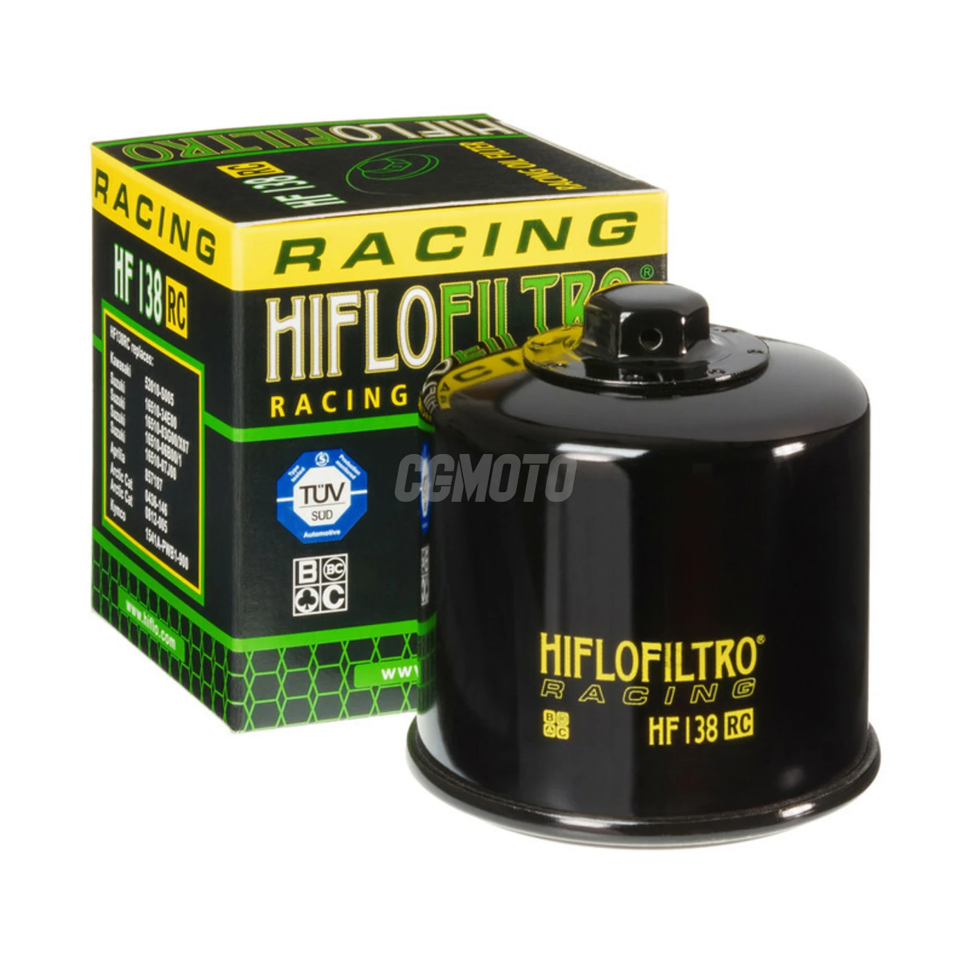 Filtre à huile Hiflofiltro Racing HF138RC