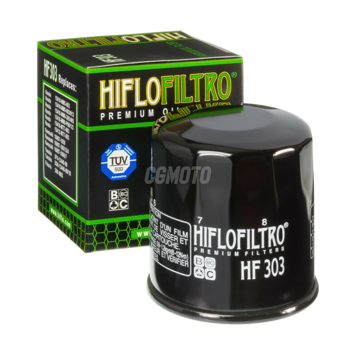 Filtre à huile Hiflofiltro HF303