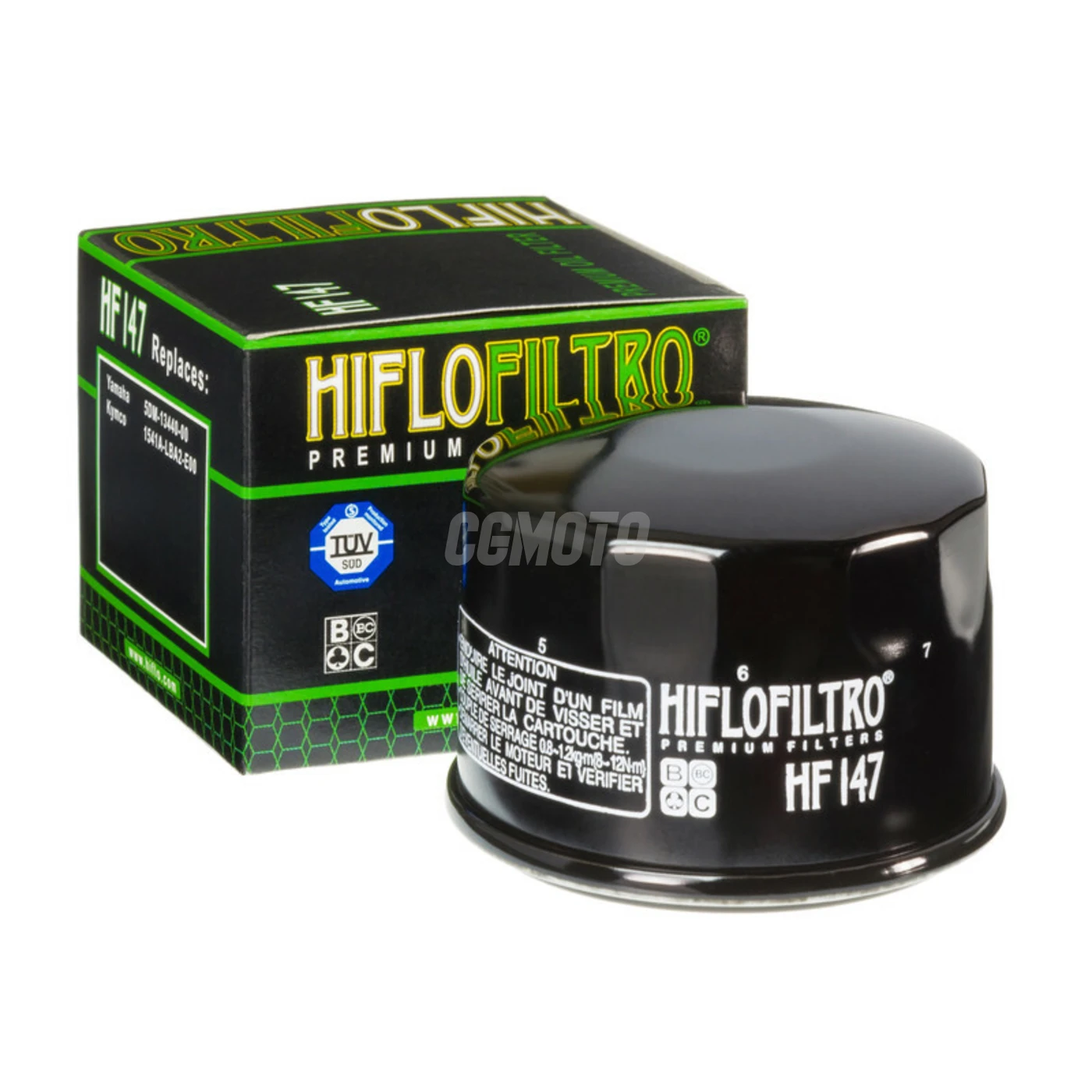 Filtre à huile Hiflofiltro HF147