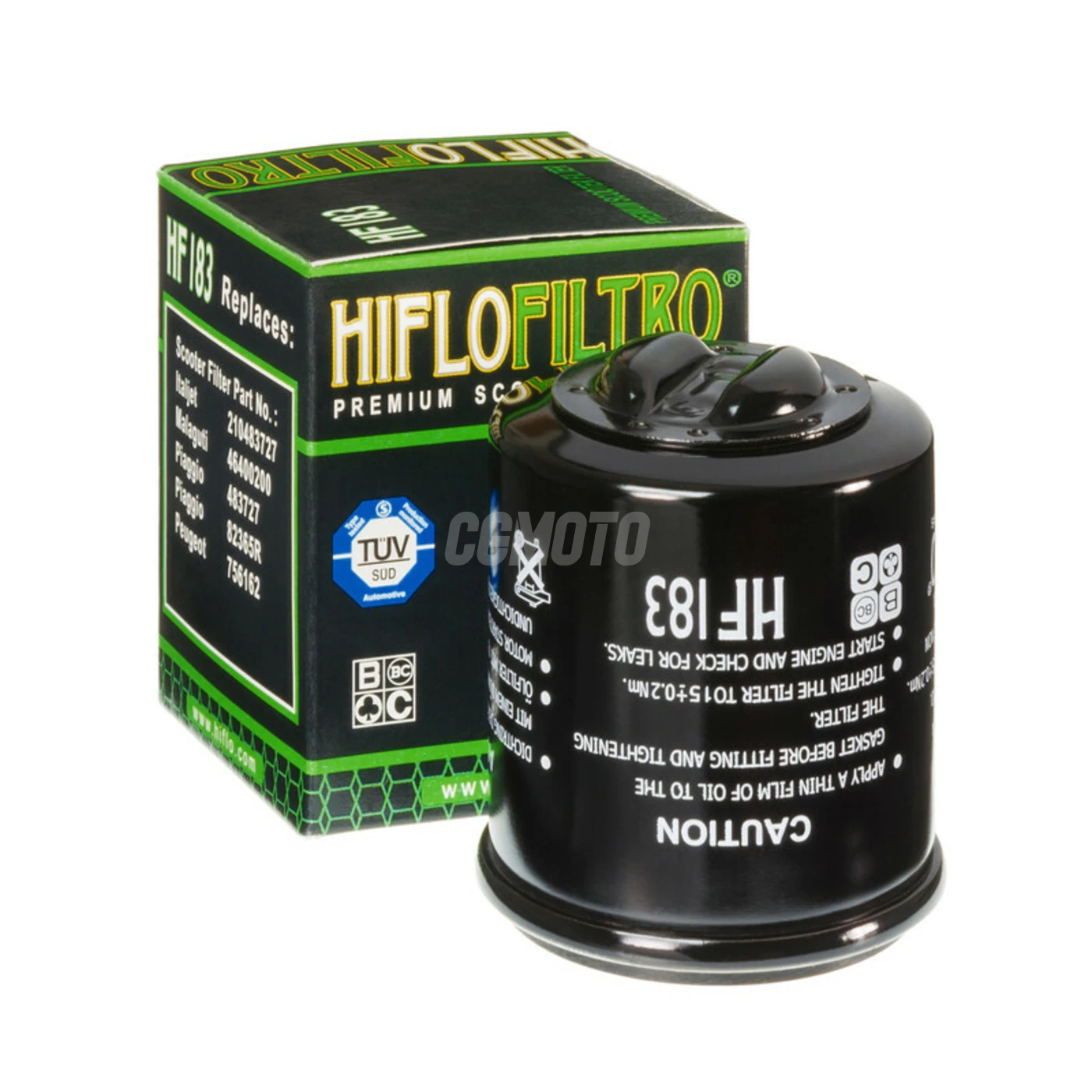 Filtre à huile Hiflofiltro HF183