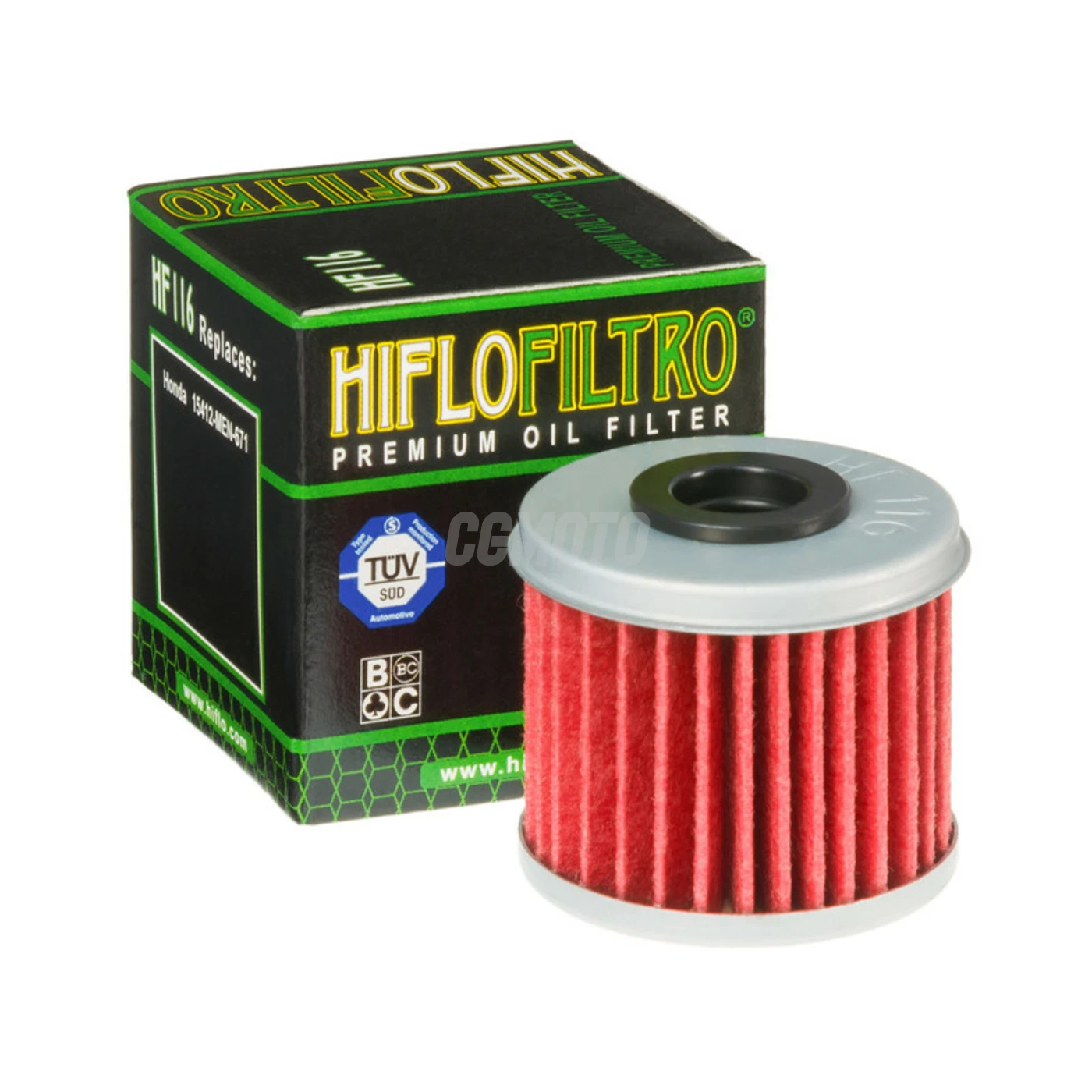 Filtre à huile Hiflofiltro HF116