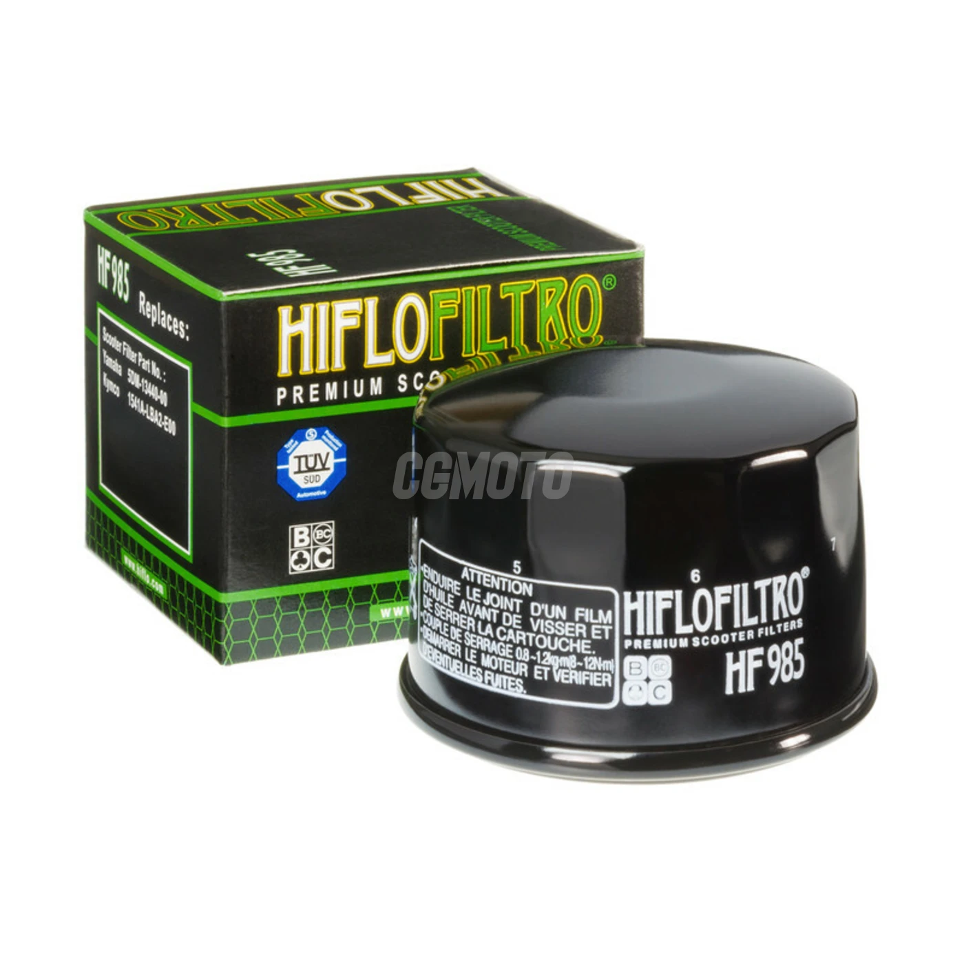 Filtre à huile Hiflofiltro HF985