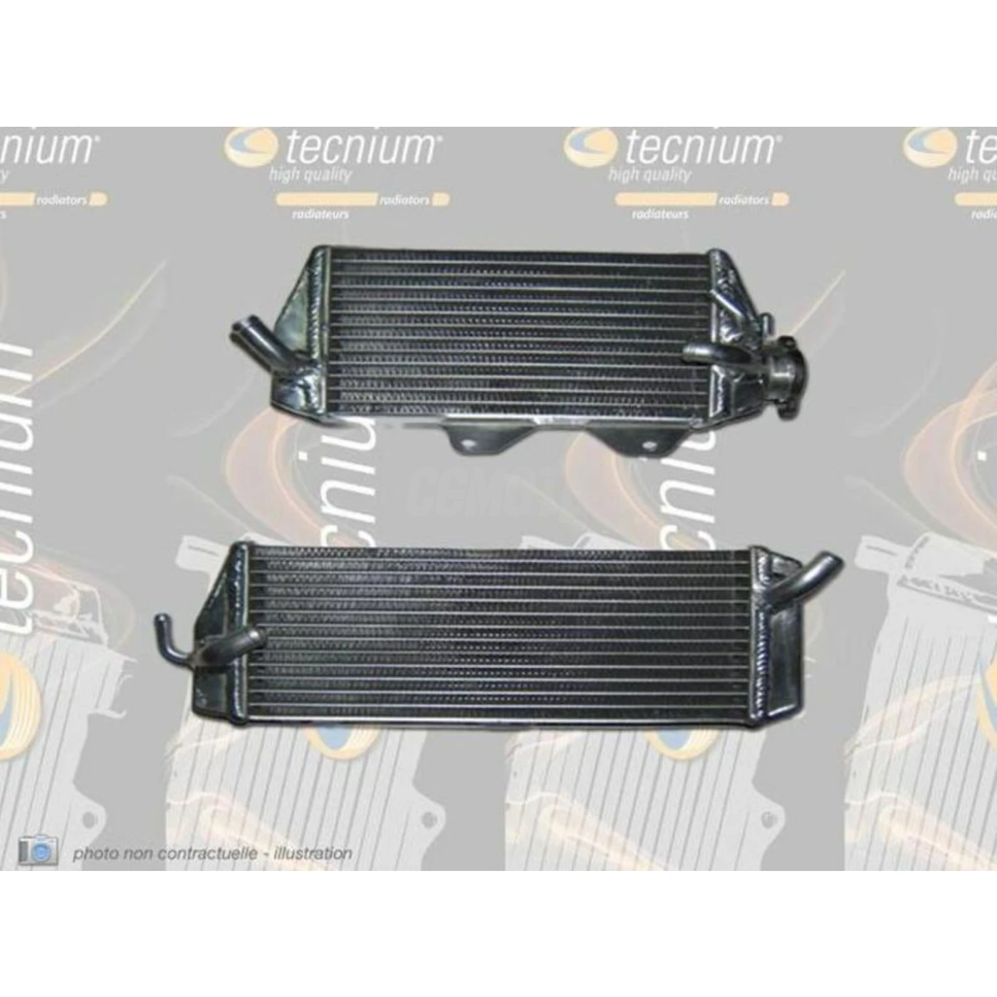 Radiateur droit Tecnium Kawasaki  Kx450f