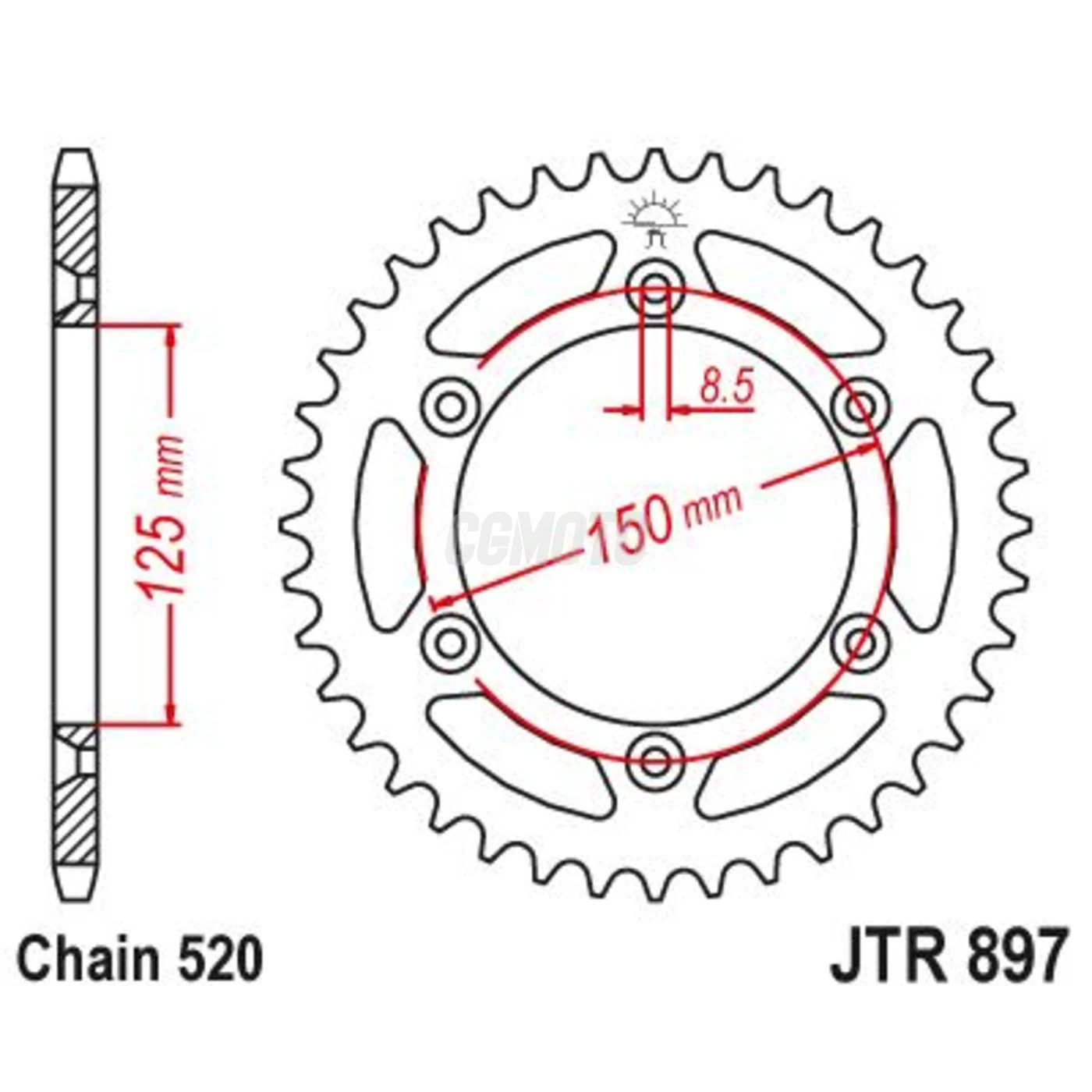 Couronne TT Esjot Ultralight