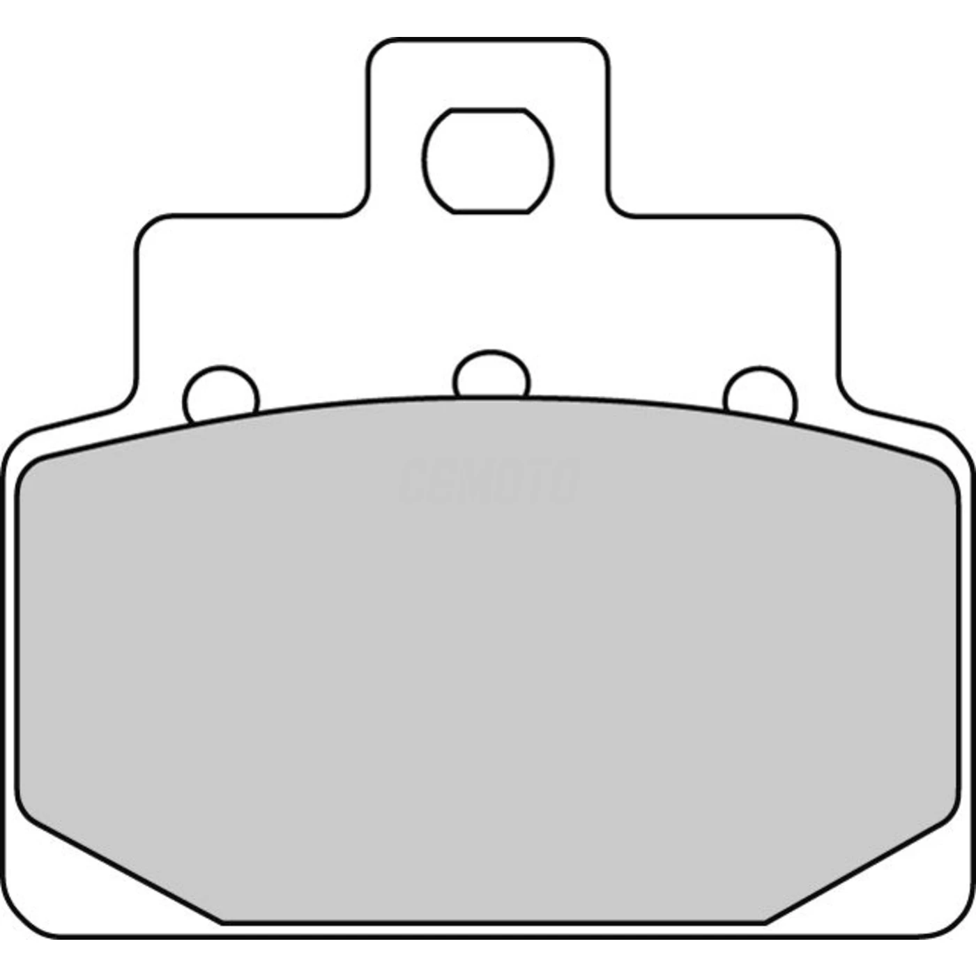 Plaquette de frein Organique Eco-Friction Route