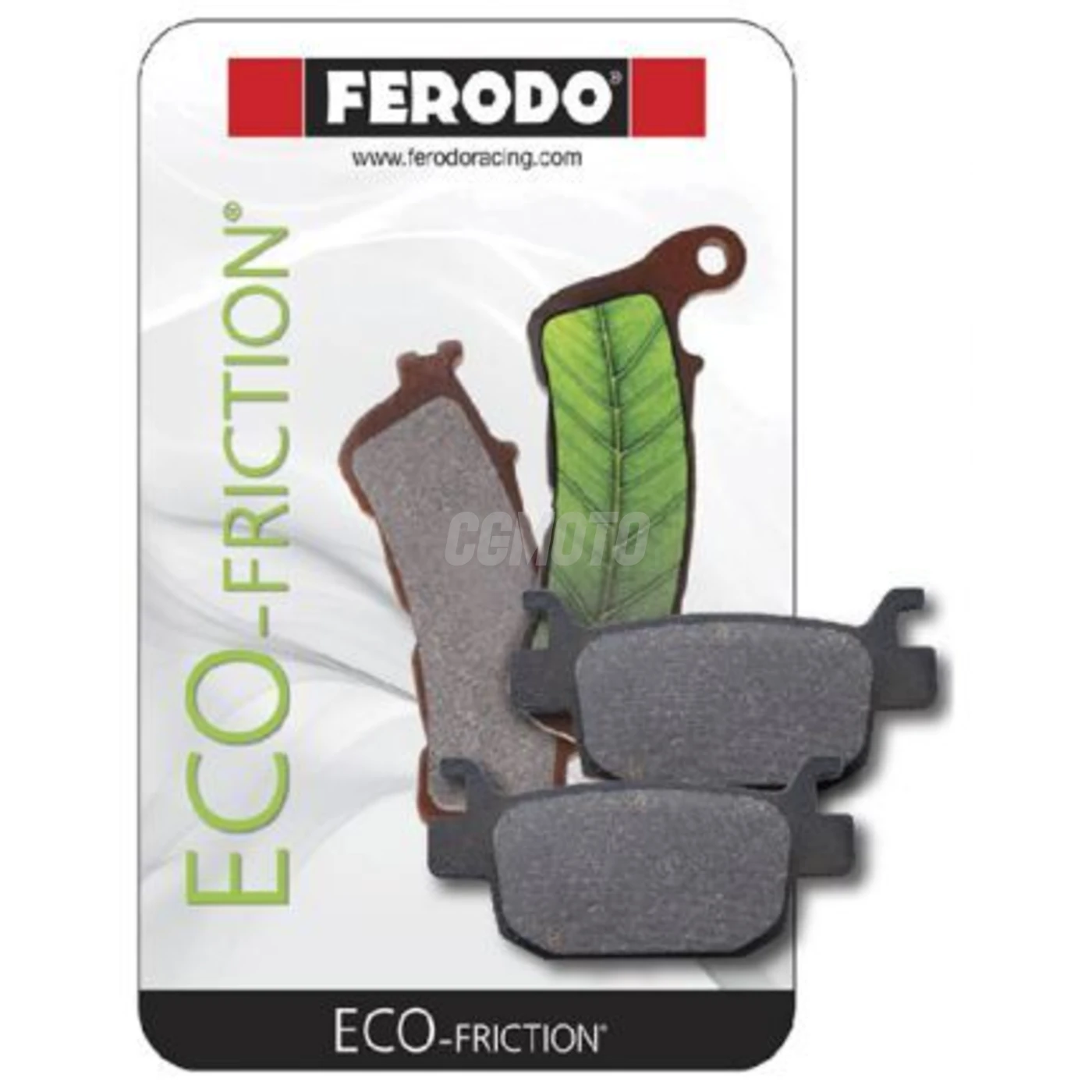 PLAQUETTE FERODO ORGANIQUE ECO-FRICTION ROUTE