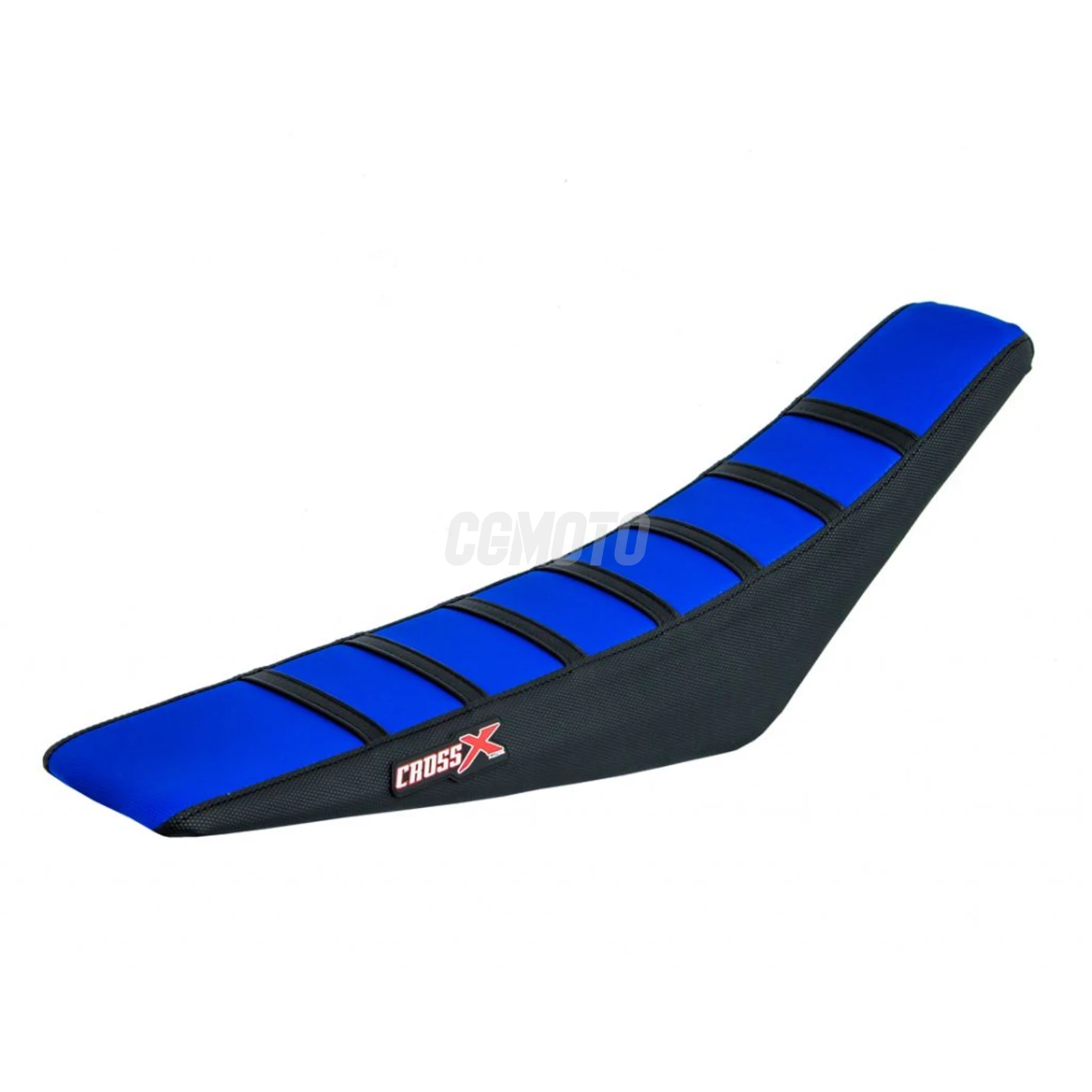 Housse de selle SHERCO SE-R SEF-R 17-20 TOP BLUE- SIDE BLACK-STRIPES BLACK (M1101-3BLBB)