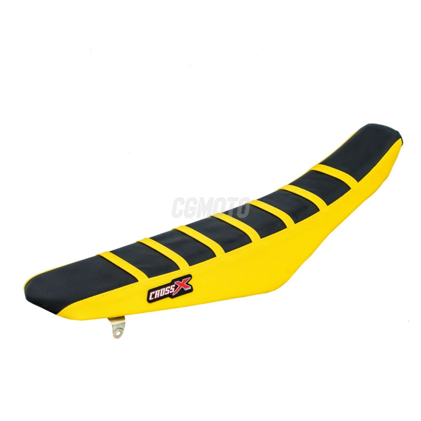 Housse de selle SUZUKI RM 85 02-20 TOP BLACK- SIDE YELLOW-STRIPES YELLOW (M308-3BYY)