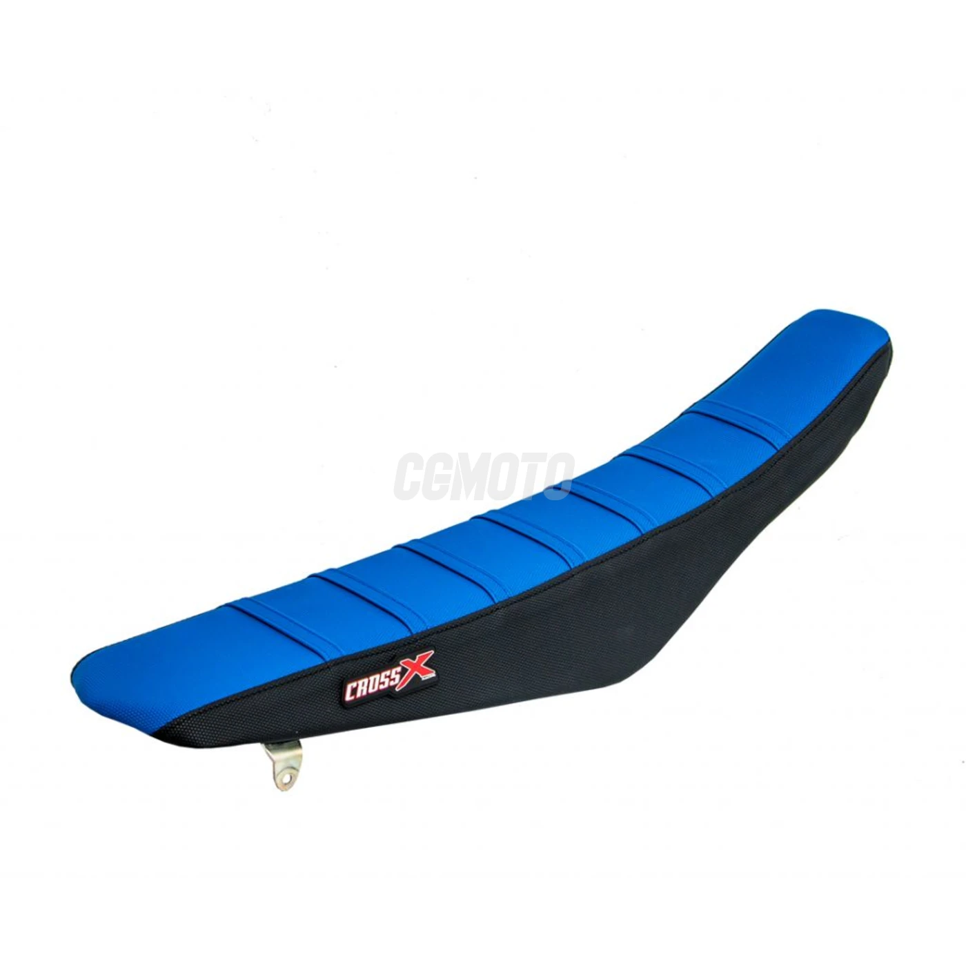 Housse de selle SUZUKI RM 125 96-00 RM 125 96-00 TOP BLUE- SIDE BLACK-STRIPES BLUE (M309-3BLBBL)