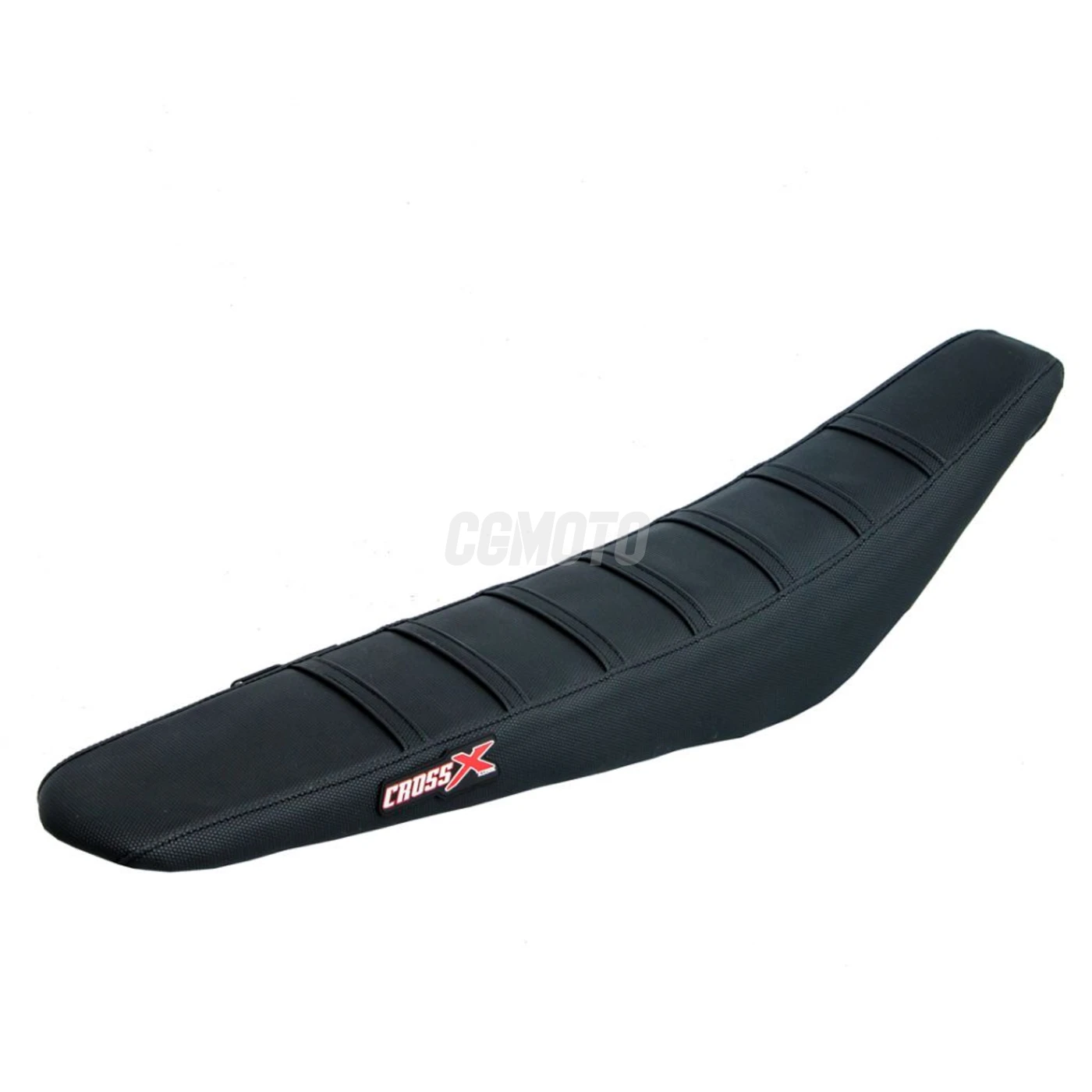 Housse de selle KTM SX 85 2002-2012 TOP BLACK- SIDE BLACK-STRIPES BLACK (M511-3BBB)