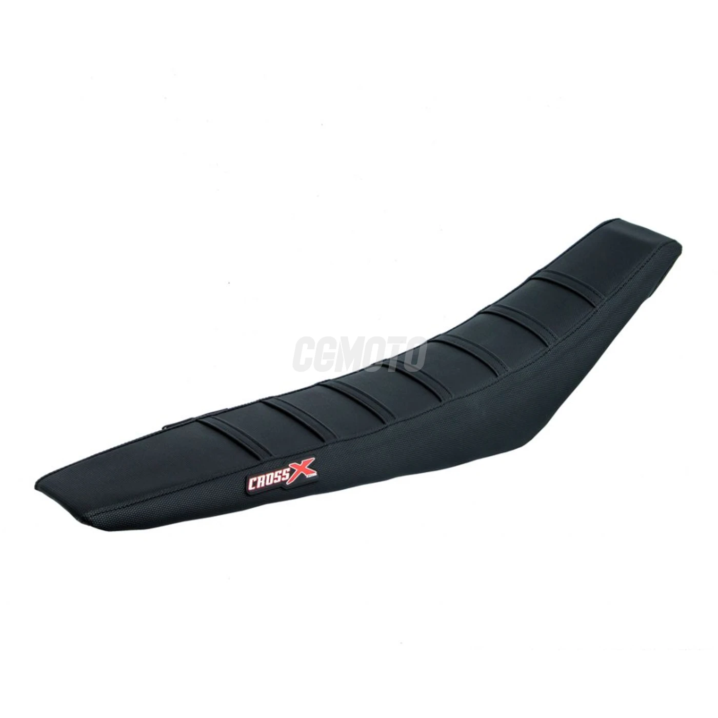 Housse de selle HUSABERG FE TE 2013-2014 TOP BLACK- SIDE BLACK-STRIPES BLACK (M714-3BBB)