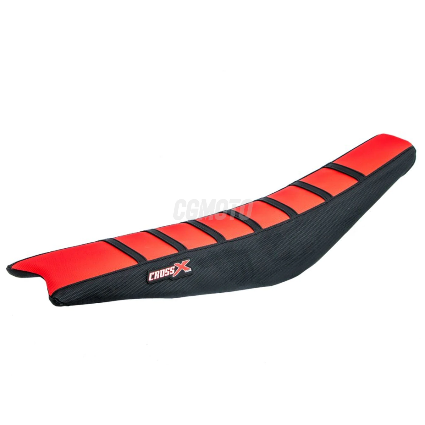 Housse de selle GASGAS EC-ECF 2007-2011 TOP RED- SIDE BLACK-STRIPES BLACK (M810-3RBB)