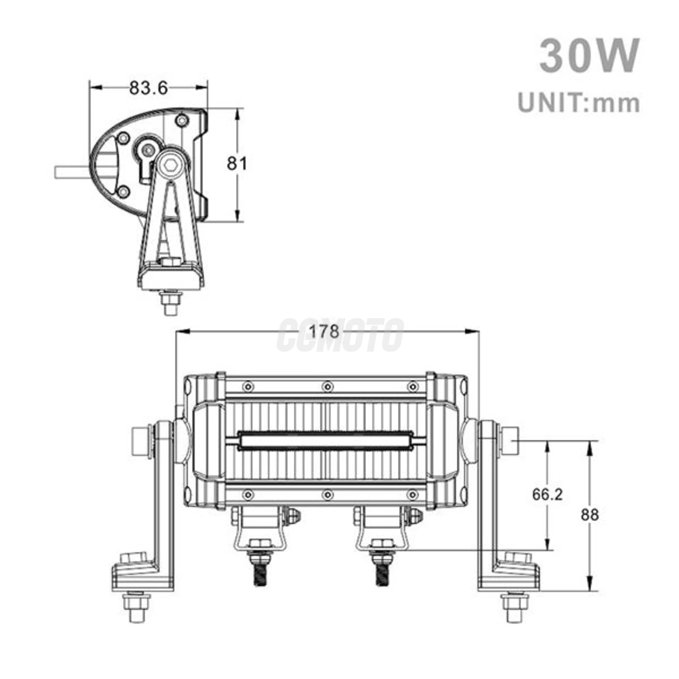 Projecteur LED 30W