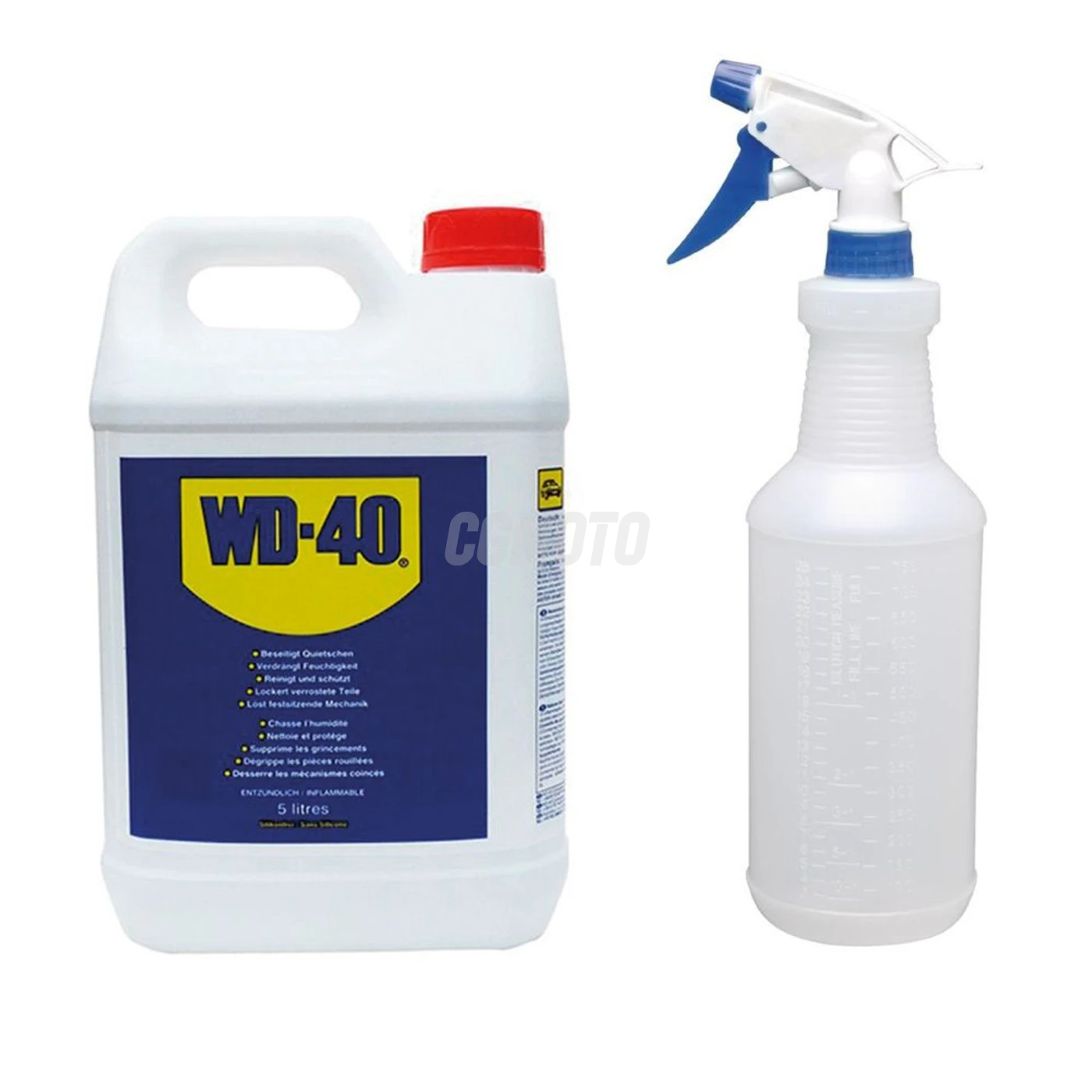 WD-40 5 Litres + SPRAYCD817 OFFERT