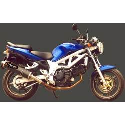 Silencieux Superline SV 650 1999/2002 Big Oval Carbone