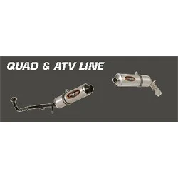 Silencieux Atv Line 125/150/170/250 Rond Ø100 Alu