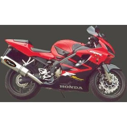 Silencieux Superline CBR 600 F 2001/2002 Big Oval Titane