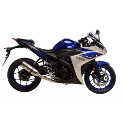 SBK LV ONE EVO 2/1 YAMAHA YZF R3-R25 - MT25-MT03 INOX FULL SYSTEM 2/1