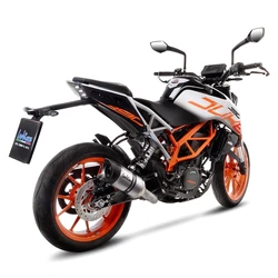 SBK LV PRO KTM DUKE 125/RC 125 - DUKE 390/RC 390 INOX SLIP-ON