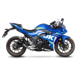 SBK LV-10 BLACK SUZUKI GSX 250 R/ABS SLIP-ON