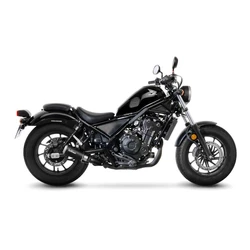 SBK LV-10 BLACK HONDA CMX 500 REBEL SLIP-ON