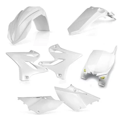 Kit plastique 5 elements YAMAHA YZ125 15 - Blanc