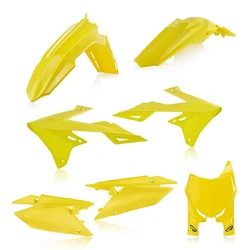 Kit plastique 5 elements SUZUKI RMZ 450 18 - Jaune