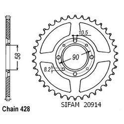 Couronne Cg 125 77-84