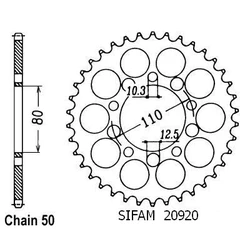 Couronne Cb 450 N 85