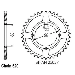 Couronne Mtx 200 Rw 83-86