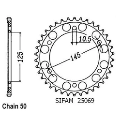 Couronne Fzx 750 86-90