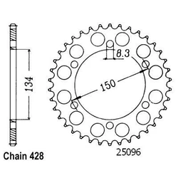 Couronne 125 Kmx 86-99