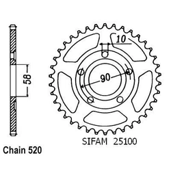 Couronne Nsr 125 90-98