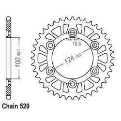 Couronne Ducati 600 Super Spor