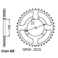 Couronne Xt 125 X 04-