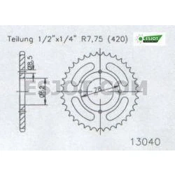 Couronne Suzuki Lt-a 50 02-