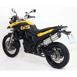 Silencieux Titane BMW F 650 GS 2008/2010 Slip-on Embout Carbone F 800 GS 2008/2010 E13