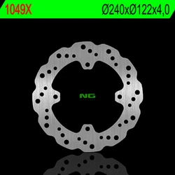 Disque de frein arrière NG type 1049X pétale fixe