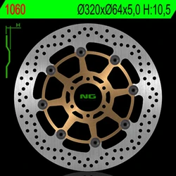 Disque de frein flottant