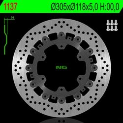 Disque de frein avant flottant R850R, R1100R, K1100 LT, SE, RS