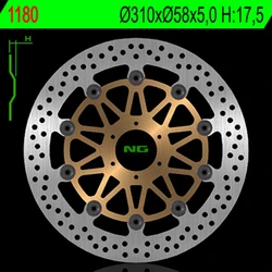 Disque avant rond flottant NG pour Honda