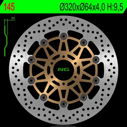 Disque de frein flottant avant droit