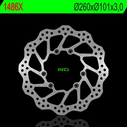 Disque de frein avant fixe à pétales NG Ø260 Honda CR-F 250/450 R/X