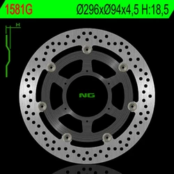 Disque de frein NG 1581G rond semi-flottant