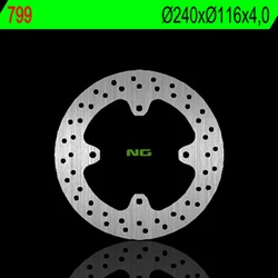 Disque de frein fixe arriere pour KX125/250