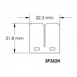 LAMELLES de rechange pour BOITE A CLAPETS V-FORCE3 360343, 360348